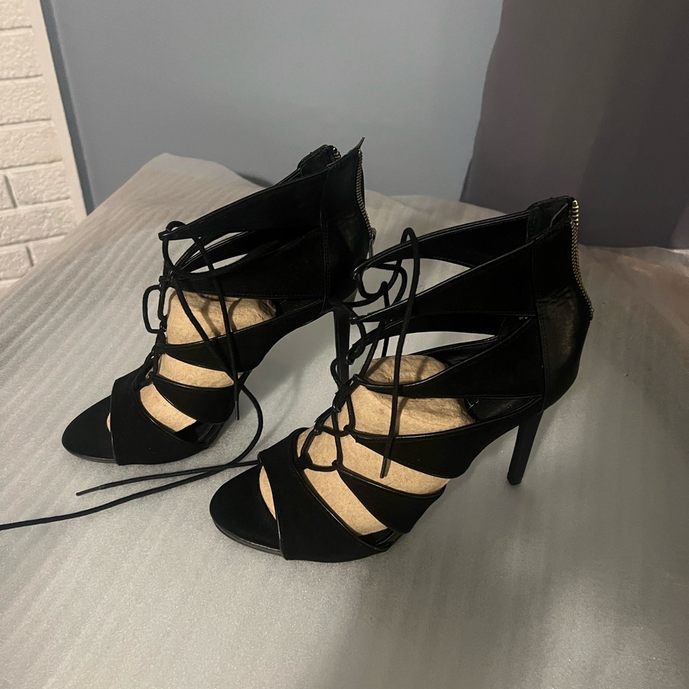 Strap heels